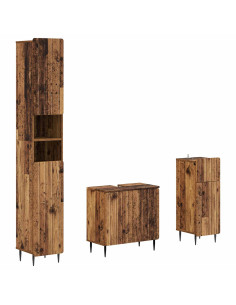 Set di armadietti da bagno in 3 pezzi ZWOLLE