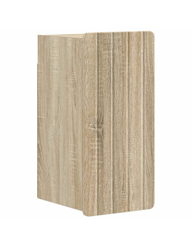 Set di armadietti da bagno in 3 pezzi ZWOLLE Rovere Sonoma