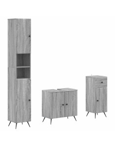 Set di armadietti da bagno in 3 pezzi BREDA