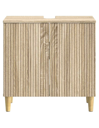 Armadio per Lavabo da Bagno ARNHEM Rovere Sonoma
