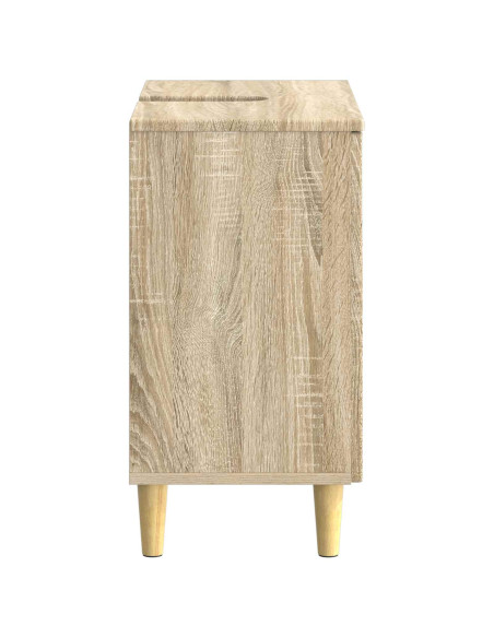 Armadio per Lavabo da Bagno ARNHEM Rovere Sonoma
