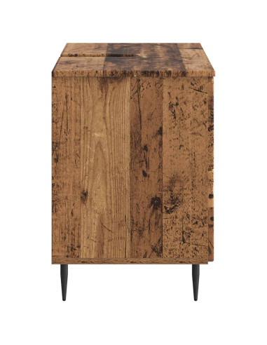 Armadio per Lavabo da Bagno ZWOLLE Legno antico
