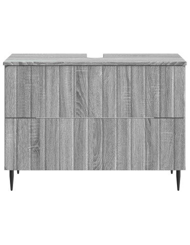 Armadio per Lavabo da Bagno ZWOLLE Sonoma grigio