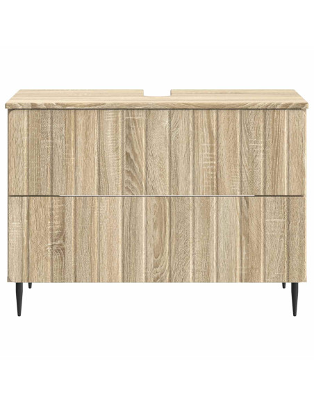 Armadio per Lavabo da Bagno ZWOLLE Rovere Sonoma