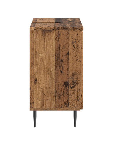 Armadio per Lavabo da Bagno ZWOLLE Legno antico