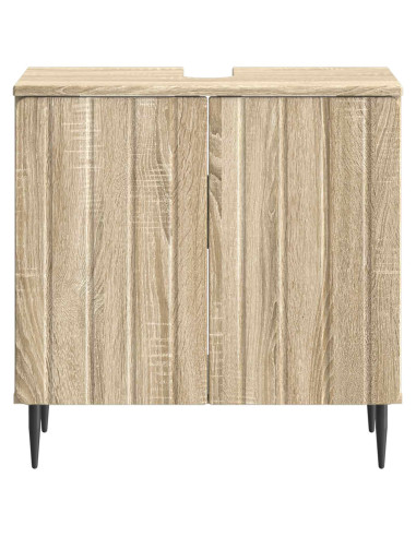 Armadio per Lavabo da Bagno ZWOLLE Rovere Sonoma