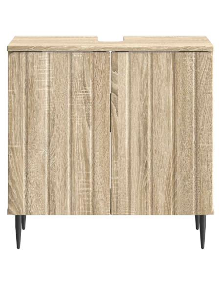 Armadio per Lavabo da Bagno ZWOLLE Rovere Sonoma