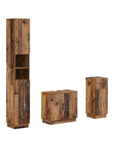 Set di armadietti da bagno in 3 pezzi HOORN