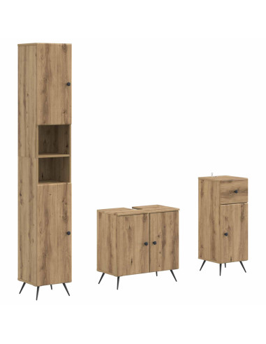 Set di armadietti da bagno in 3 pezzi BREDA