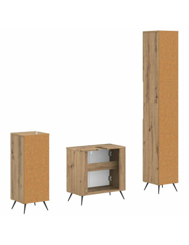 Set di armadietti da bagno in 3 pezzi BREDA
