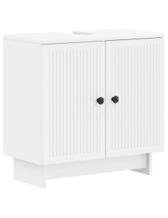 Armadio per Lavabo da Bagno UTRECHT Bianco 59,5 x 31,5 x 59 cm