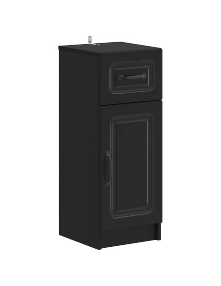 Set di Armadi da Bagno da 2 Pezzi UTRECHT Nero