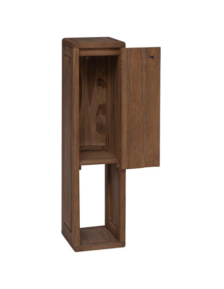 Mobiletto da Bagno Naturale 25 x 25 x 100 cm