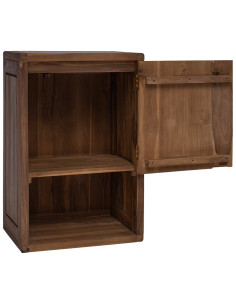 Mobiletto da Bagno Naturale 45 x 30 x 70 cm 2
