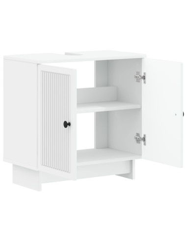 Armadio per Lavabo da Bagno UTRECHT Bianco 59,5 x 31,5 x 59 cm