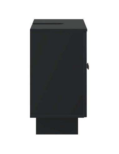 Armadio per Lavabo da Bagno EDE Nero 59,5 x 31,5 x 59 cm