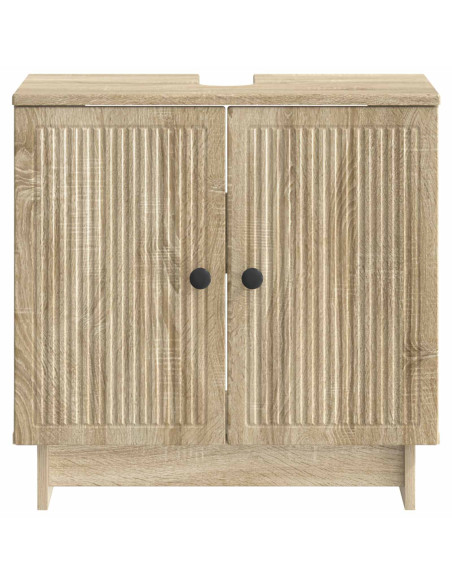 Armadio per Lavabo da Bagno EDE Rovere Sonoma