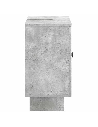 Armadio per Lavabo da Bagno EDE Grigio Cemento
