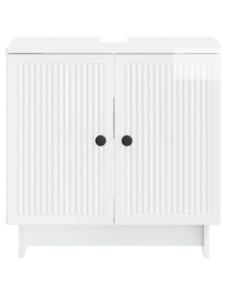 Armadio per Lavabo da Bagno EDE Bianco Lucido