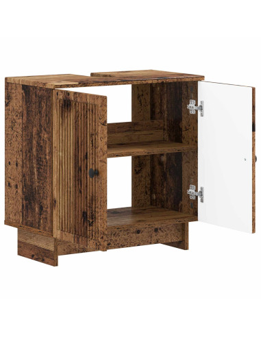 Armadio per Lavabo da Bagno EDE Legno antico