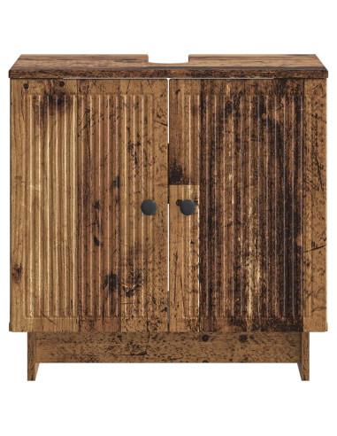 Armadio per Lavabo da Bagno EDE Legno antico