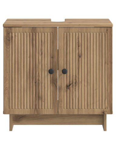 Armadio per Lavabo da Bagno EDE Rovere Artigianale
