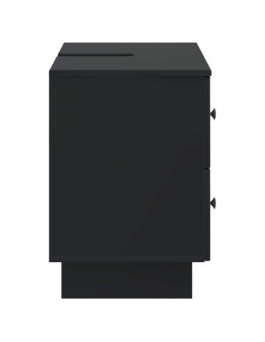 Armadio per Lavabo da Bagno EDE Nero 82 x 41 x 59 cm