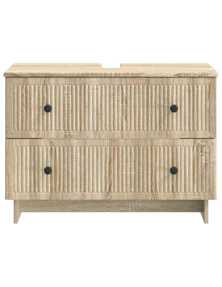 Armadio per Lavabo da Bagno EDE Rovere Sonoma 82 x 41 x 59 cm