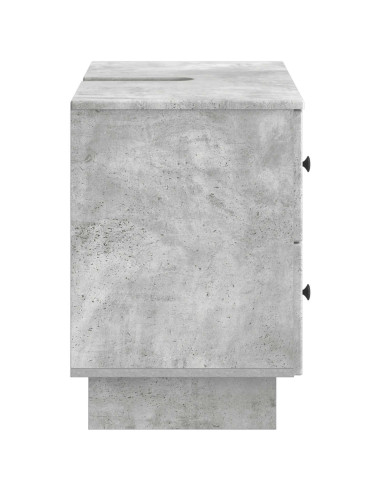 Armadio per Lavabo da Bagno EDE Grigio Cemento 82 x 41 x 59 cm