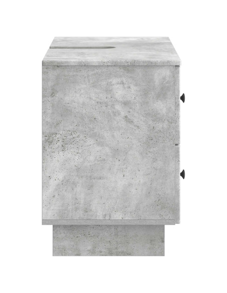 Armadio per Lavabo da Bagno EDE Grigio Cemento 82 x 41 x 59 cm