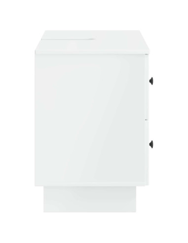 Armadio per Lavabo da Bagno EDE Bianco Lucido 82 x 41 x 59 cm