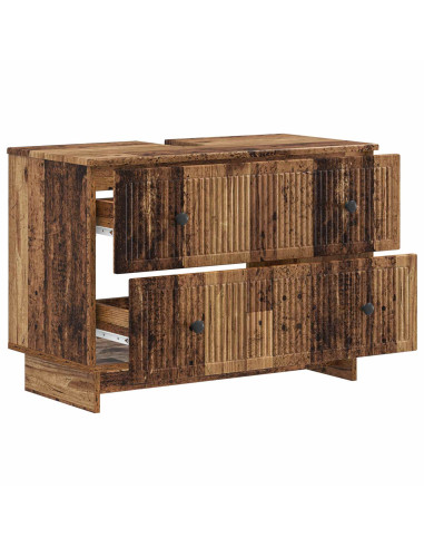 Armadio per Lavabo da Bagno EDE Legno antico 82 x 41 x 59 cm