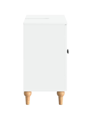 Armadio per Lavabo da Bagno ALKMAAR Bianco 59,5 x 31,5 x 59 cm