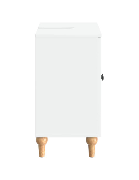 Armadio per Lavabo da Bagno ALKMAAR Bianco 59,5 x 31,5 x 59 cm