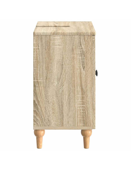 Armadio per Lavabo da Bagno ALKMAAR Rovere Sonoma