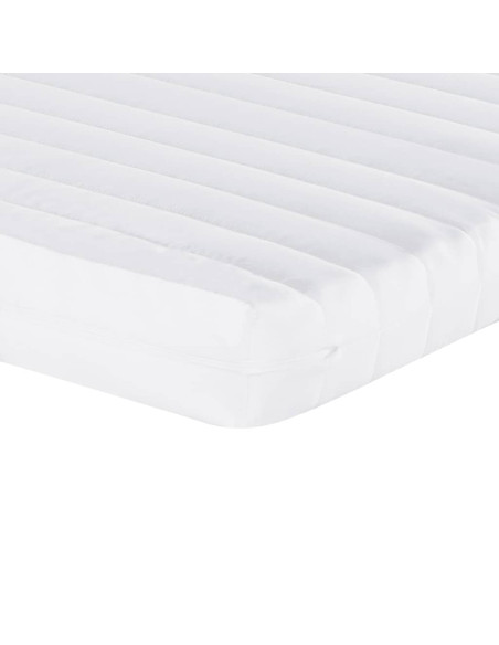 Divano Letto Estraibile con Materassi Rosa 80x200 cm Velluto