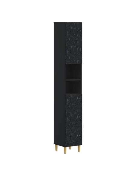 Set di Armadi da Bagno da 2 Pezzi DELFT Nero