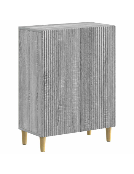 Set di Armadi da Bagno da 2 Pezzi ARNHEM Sonoma grigio