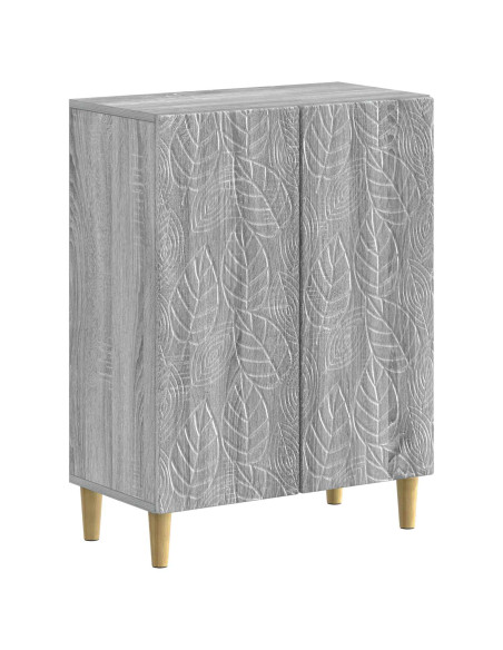 Set di Armadi da Bagno da 2 Pezzi DELFT Sonoma grigio