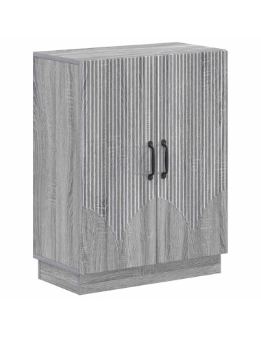 Set di Armadi da Bagno da 2 Pezzi HOORN Sonoma grigio