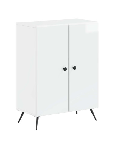Set di Armadi da Bagno da 2 Pezzi BREDA Bianco Lucido