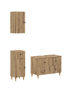 Set di armadietti da bagno in 3 pezzi ALKMAAR