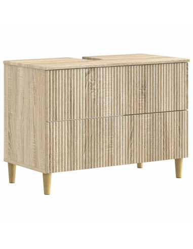 Set di armadietti da bagno in 3 pezzi ARNHEM Rovere Sonoma