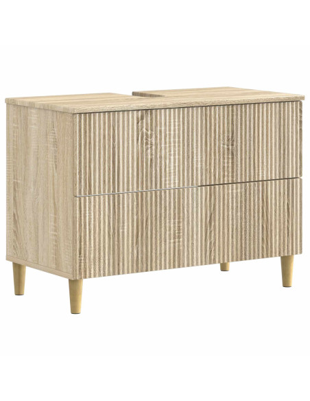 Set di armadietti da bagno in 3 pezzi ARNHEM Rovere Sonoma