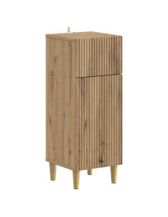 Set di armadietti da bagno in 3 pezzi ARNHEM Rovere Artigianale 2