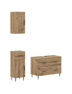 Set di armadietti da bagno in 3 pezzi HAARLEM