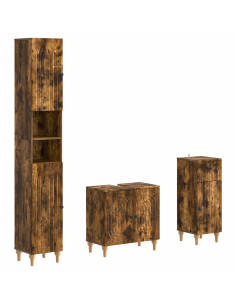 Set di armadietti da bagno in 3 pezzi ALKMAAR