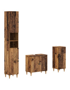 Set di armadietti da bagno in 3 pezzi ALKMAAR