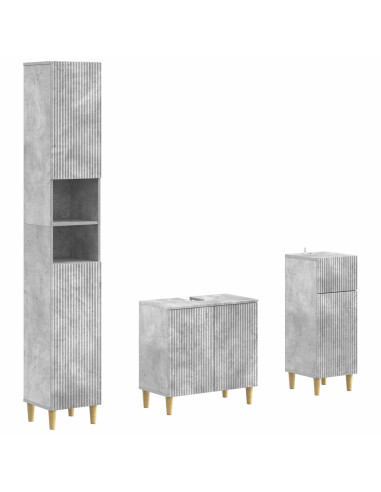 Set di armadietti da bagno in 3 pezzi ARNHEM