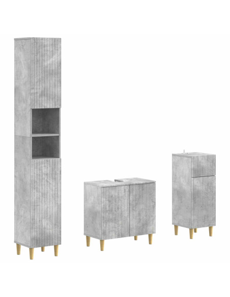 Set di armadietti da bagno in 3 pezzi ARNHEM
